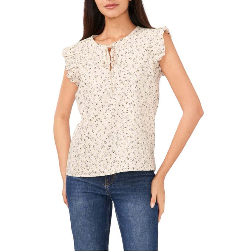 Vince Camuto Island Oasis Blouse (Size L)